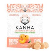 Kanha- Peach Gummies 100 mg