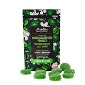 Smokiez Fruit Chews- Green Apple 100 mg