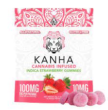 Kanha- Strawberry Gummies 100 mg