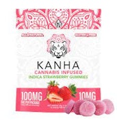 Kanha- Strawberry Gummies 100 mg