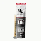 West Coast Cure Unobtainium OG CUREJoint 1.0g
