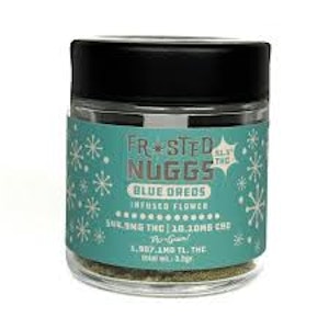 BISON BOTANICS - FROSTED NUGGS | Blue Oreos | 3.5G Infused Flower