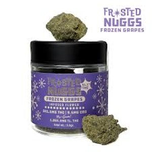 BISON BOTANICS - FROSTED NUGGS | Frozen Grapes | 3.5G Infused Flower