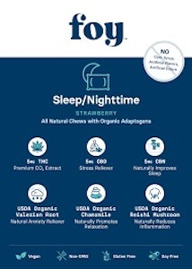 JAUNTY - FOY | Nighttime Strawberry | 1:1:1 | 100MG