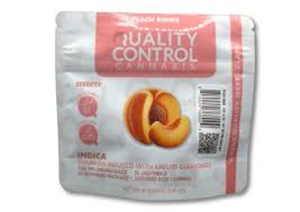 Quality Control - Quality Control | Peach Rings | 100MG 10Pk Diamond Infused