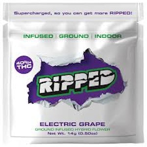 Ripped - RIPPED | Electric Grape | 14G Preground Infused Flower