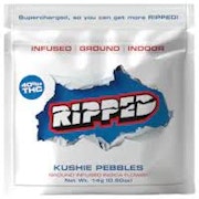 RIPPED | Kushie Pebbles | 14G Preground Infused Flower