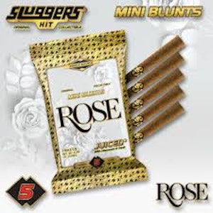 Sluggers Hit - SLUGGERS HIT | Juiced Mini Blunts | Rose | 5pk 0.7g Infused 