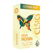 CLSICS - 1g Live Rosin Cart - Citrus Riot