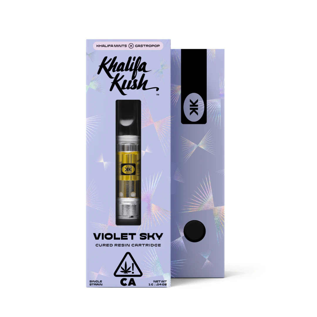 Khalifa Kush - Khalifa Kush - 1g Cured Resin Cartridge - Violet Sky Main Image