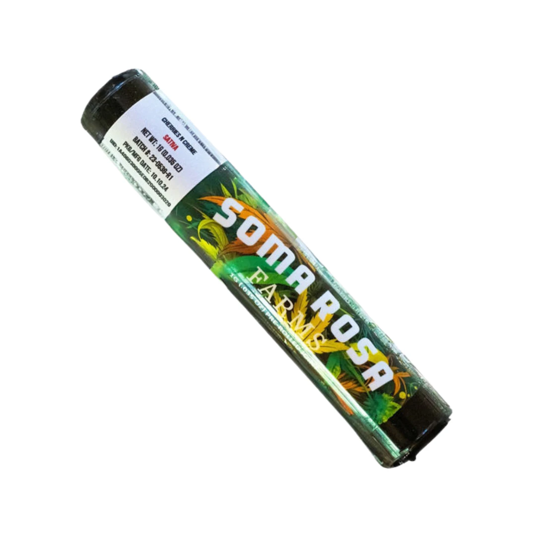 Soma Rosa Farms - Soma Rosa Farms - 1g Pre Roll - Blueberry Runtz Main Image