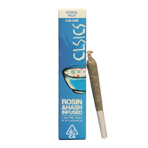 CLSICS - CLSICS - 1.2g Hash Pre Roll - Cereal Milk