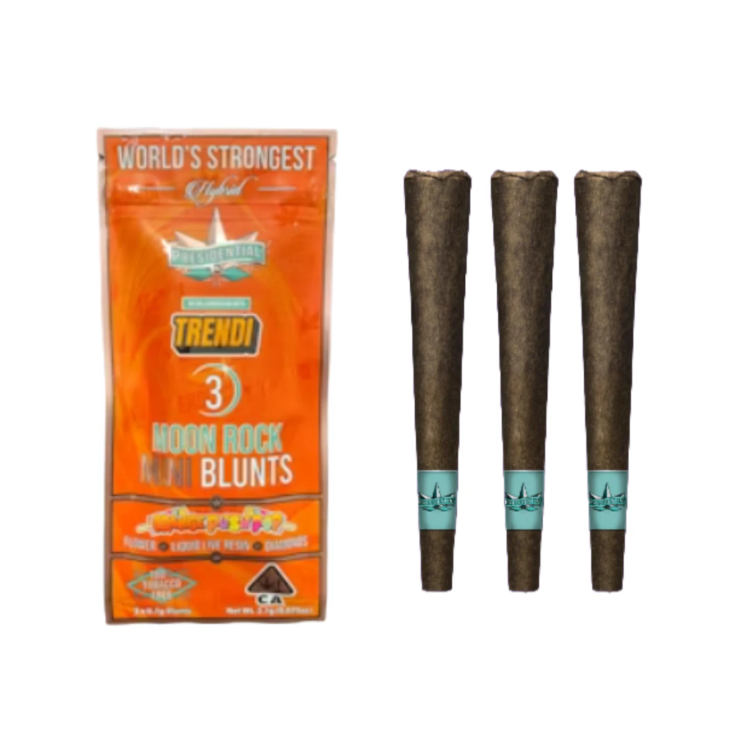 Presidential - Presidential - 3pk Moon Rock Blunts - Orange Push Pop Main Image