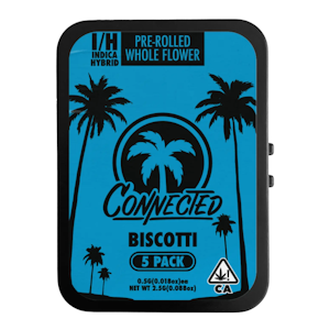 CONNECTED CANNABIS CO - Connected Cannabis Co - 2.5g - 5ct Pre Roll Pack - Nightshade