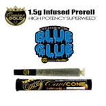 Caviar Gold - 1.5g Infused Preroll - Blue Glue