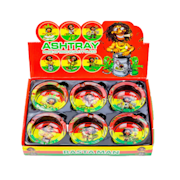 Glass Rasta Man Ash Tray