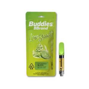 Buddies - BBrand - 1g Cart - Lime Sorbet