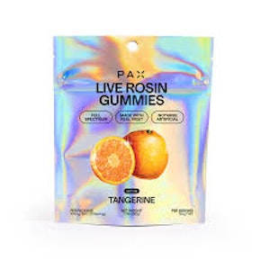 PAX - Pax | Tangerine | 10Pk Live Rosin Gummies