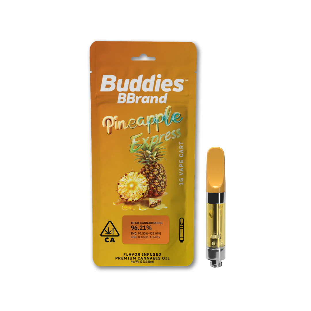 Buddies Brand - BBrand - 1g Cart - Pineapple Express  Main Image
