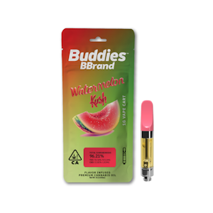 Buddies - BBrand - 1g Cart - Watermelon Kush