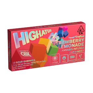 Highatus - Strawberry Lemonade Sour Gummies | 10mg