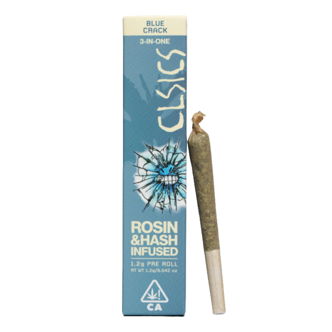 CLSICS - CLSICS - 1.2g Hash Pre Roll - Blue Crack Main Image