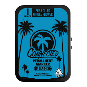 CONNECTED CANNABIS CO - Connected Cannabis Co - 2.5g - 5ct Pre Roll Pack - Permanent Marker