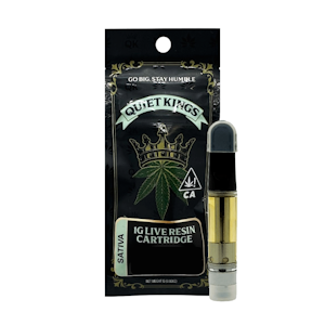 QUIET KINGS - Quiet Kings - 1g Live Resin Cart - Pina Colada