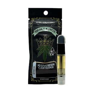 QUIET KINGS - Quiet Kings - 1g Live Resin Cart - Apples & Bananas