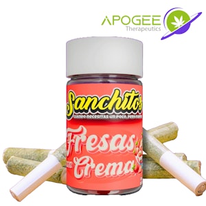 HeadSpace - HeadSpace  - Fresas Con Crema Sanchitos .5g - 7pk