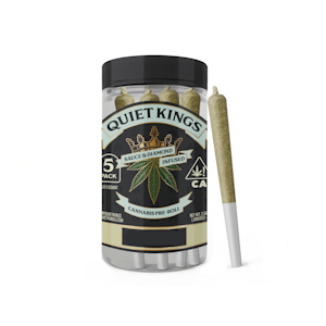 QUIET KINGS - Quiet Kings - 5pk Infused Prerolls - Apples and Bananas