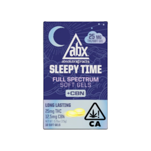 ABX - ABX - 25mg 10pk - Sleepytime Solventless Gels 