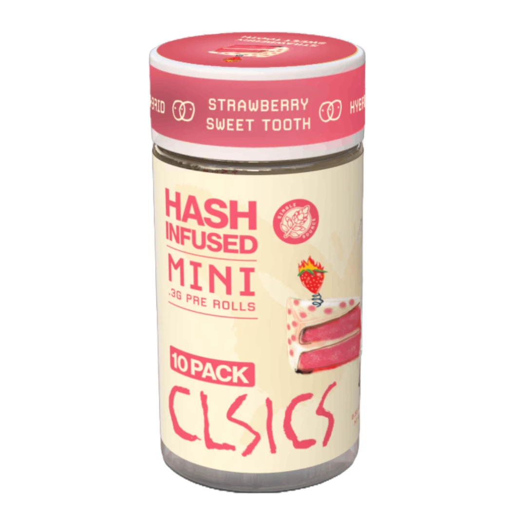 CLSICS - CLSICS - 10pk Hash Infused Prerolls - Pink Lemon Up Main Image