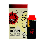 CLSICS - 1g Live Rosin AIO - Greene Cat