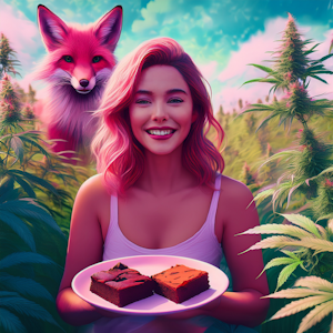 PINK FOX - Brownies 20 MG 10 Pack (200 MG Total)