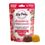 Big Pete's - 100mg Gummies - Strawberry & Watermelon 