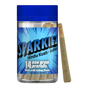 SPARKIEZ - Sparkiez - 14pk Pre Rolls - Indica