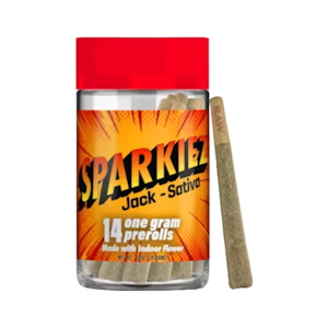 SPARKIEZ - Sparkiez - 14pk Pre Rolls - Sativa