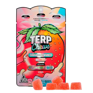 ABX - ABX - 100mg Terp Chews - 20ct - Strawberry Haze