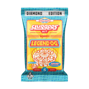 Sluggers - Sluggers x Squintz - 5pk Infused Prerolls - Legend OG