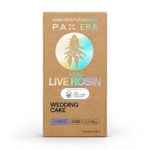 PAX - PAX | Wedding Cake | Live Rosin | 0.5G POD