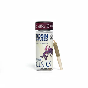 CLSICS - Deep Purple Rosin Infused 5-Pack Pre-Roll | 2.5g