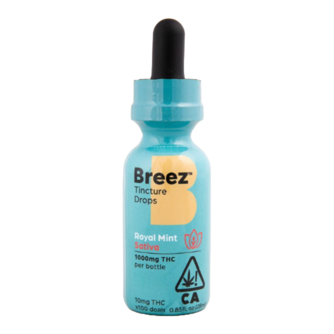 Breez - Breez - 1000mg Tincture - Royal Mint Sativa Main Image