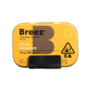 Breez - Breez - 200mg Mints - Citrus Recovery CBD