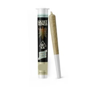 QUIET KINGS - Quiet Kings - 1g Infused Preroll - Peach Ringz