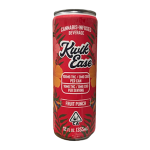 Kwik Ease - Manzanita Naturals - Kwik Ease 100mg - Fruit Punch