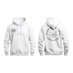 ONE PLANT - One Plant - Hoodie - White 2XL