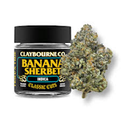 CLAYBOURNE | BANANA SHERBERT | FLOWER | 3.5G