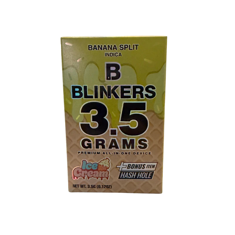 Blinkers - Banana Split - 3.5g Disposable + Bonus Hash Hole (Blinkers) Main Image