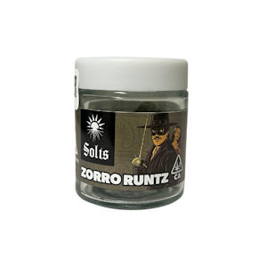 SOLIS - Zorro Runtz - 3.5g Flower (Solis)